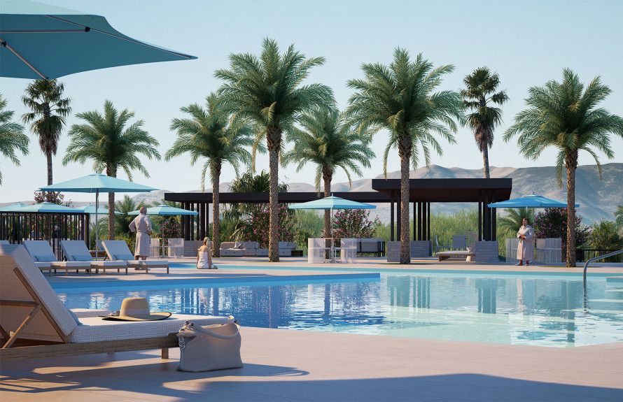 Take a dip in the pool