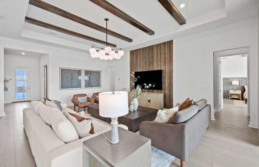 Open concept living room