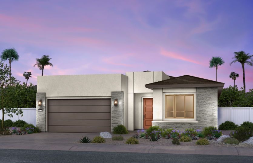 Refuge Desert Contemporary Elevation (C)