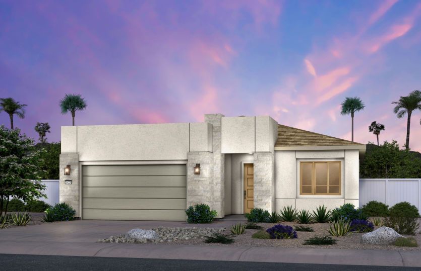 Sanctuary Desert Contemporary Elevation (C)