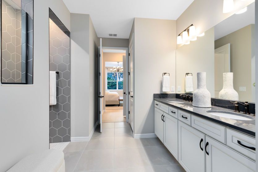 Spacious Owner's Bath