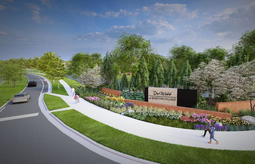 Community Entrance Rendering