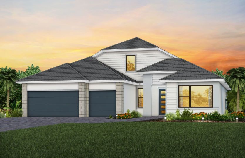 Exterior MD3 with Stone