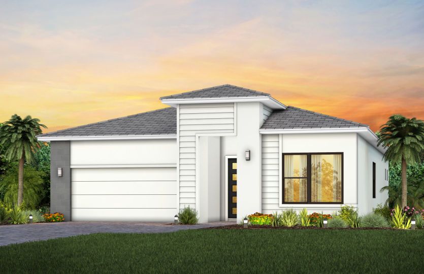 Exterior MD3 with stone