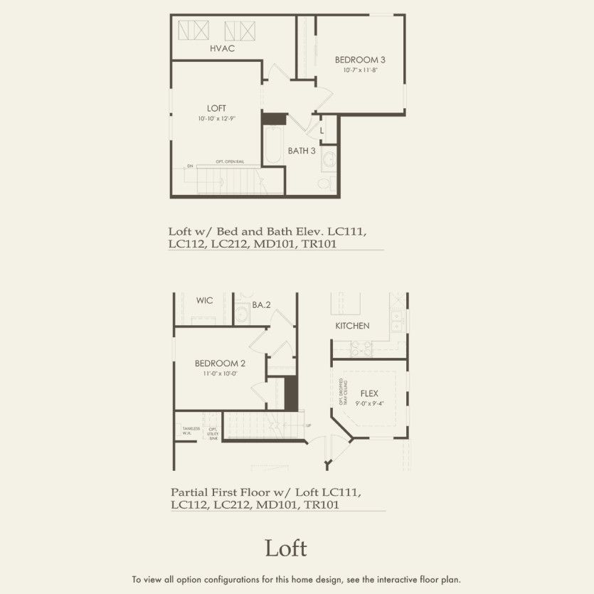 Second Floor 2 br / 2 ba