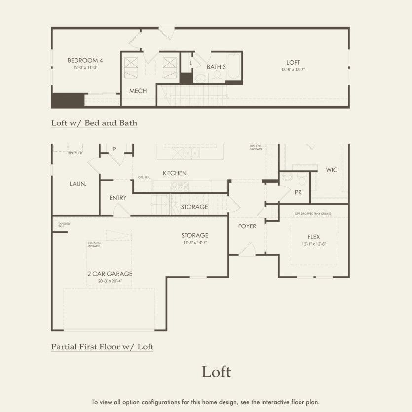 Second Floor 2 br / 2 ba