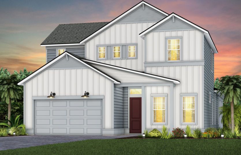 Farmhouse Elevation | FH3