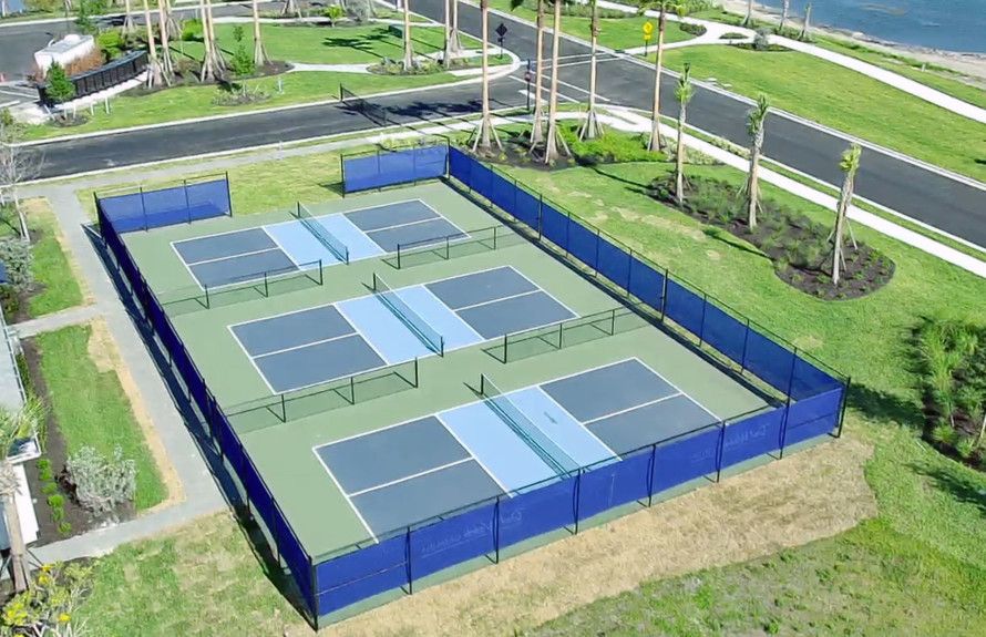 3 Pickleball Courts- 12 Coming