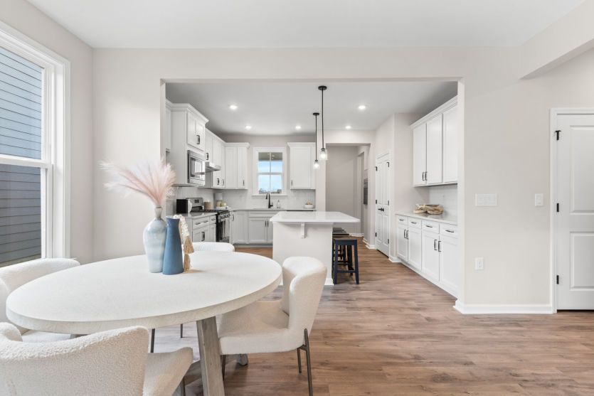 Stunning Open Layout for Kitchen, Gathering Space & Dining Area - Model Representation