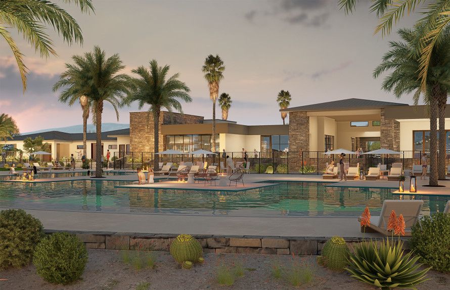 Relax at the resort-style pool