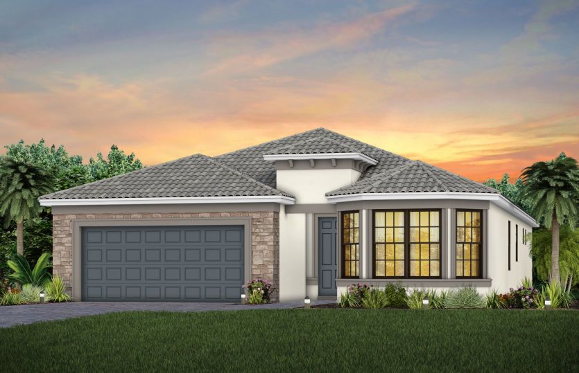 Exterior FM3 with stone