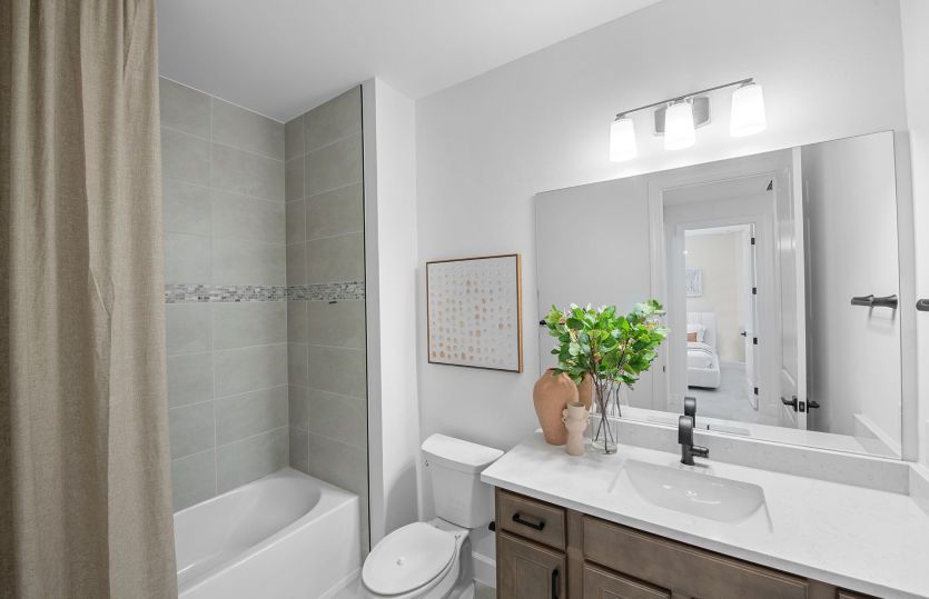 Secondary bathroom
