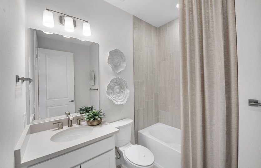 Secondary bathroom
