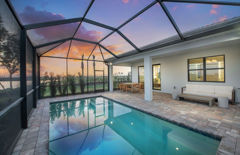 Personalize your dream new home with pool options