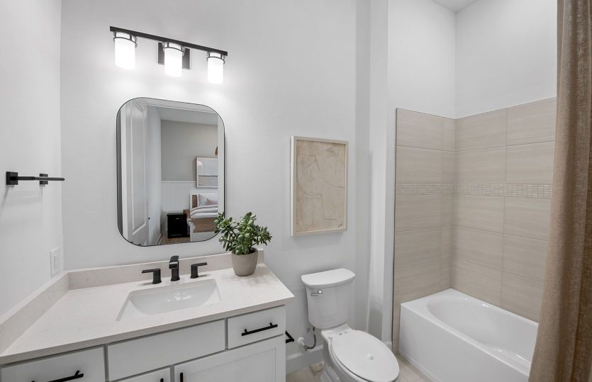 Secondary bathroom