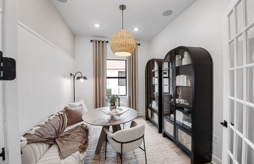 Cozy den spaces in 55+ homes designed for your lifestyle