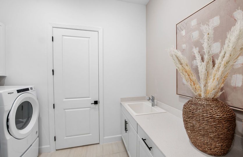 Smartly designed laundry in our active adult community