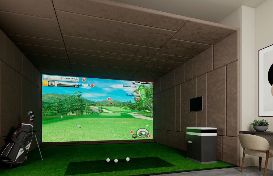 Ironwood Lounge Golf Simulator