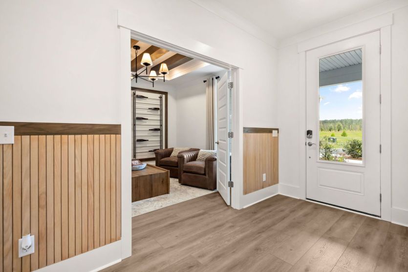 Entryway and Flex Room