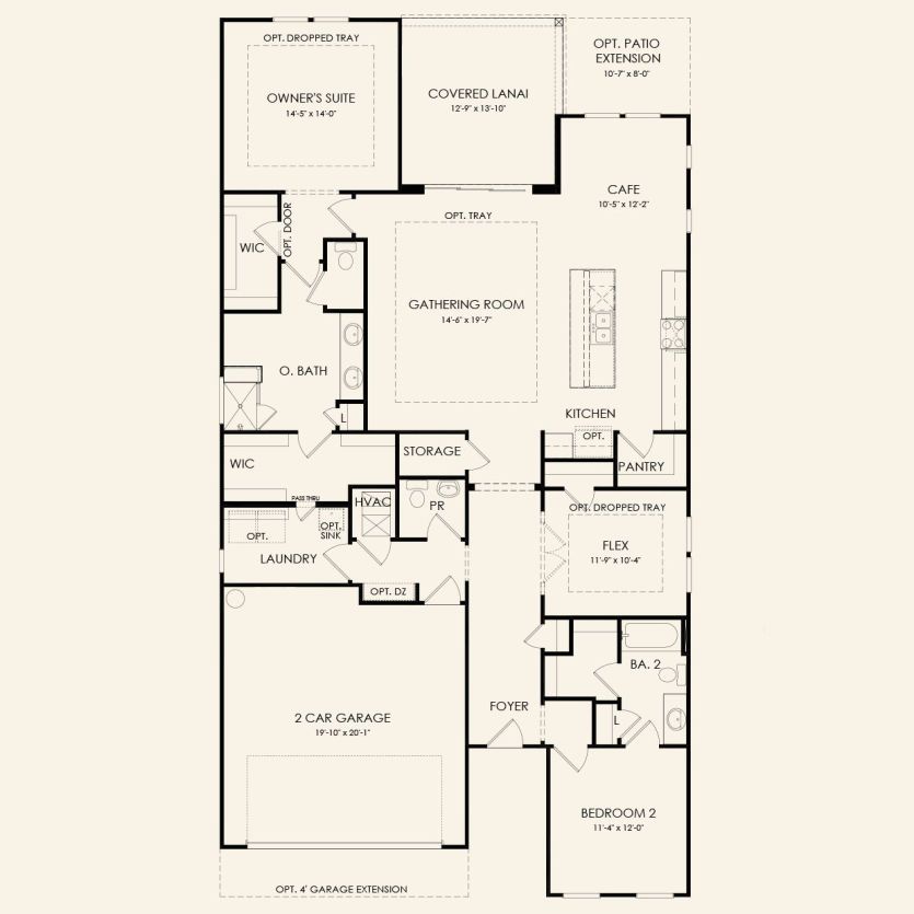 First Floor 2 br / 2.5 ba
