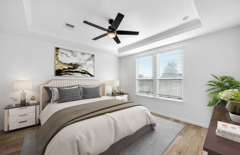Virtually Staged Owner's Suite