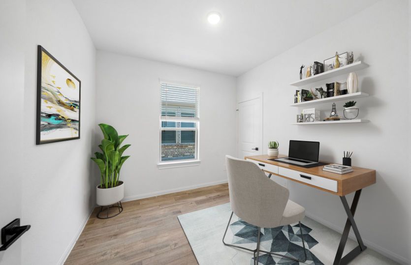 Virtually Staged Office
