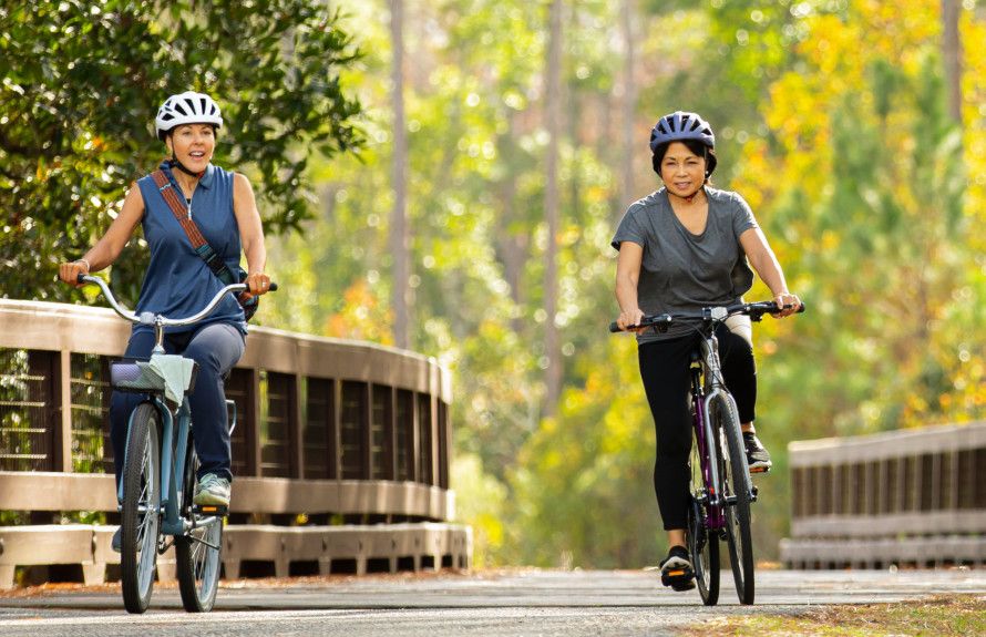 Bike 1 Mile to Suncoast Trail