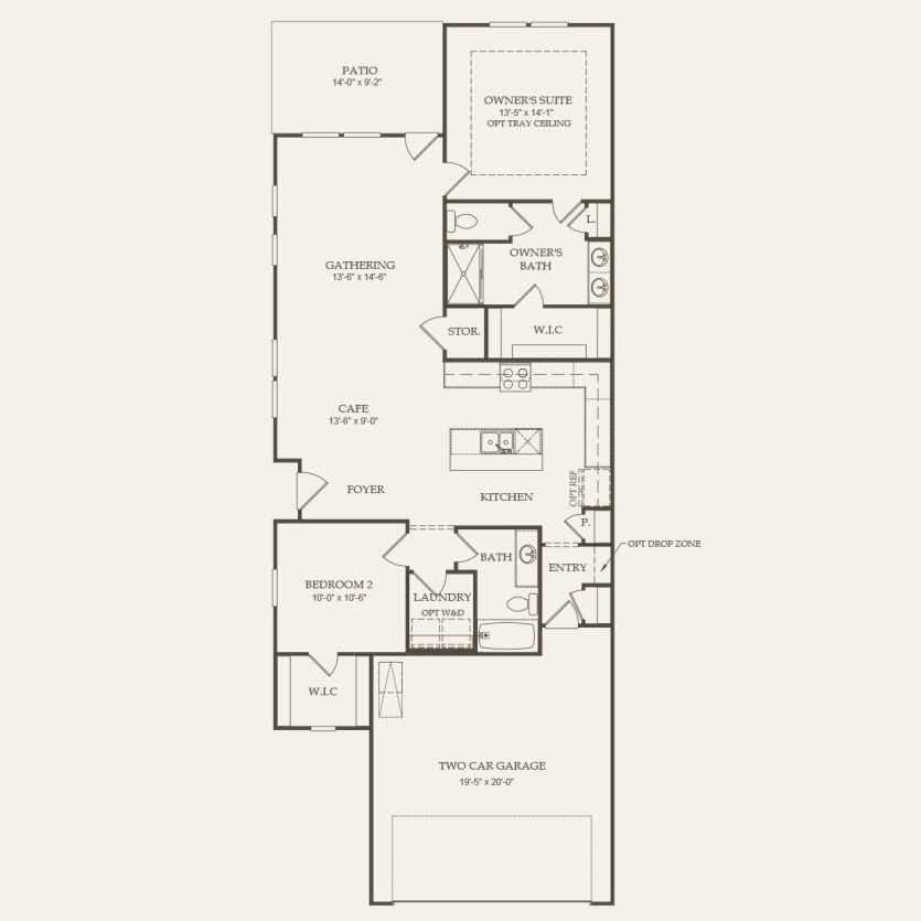 First Floor 2 br / 2 ba