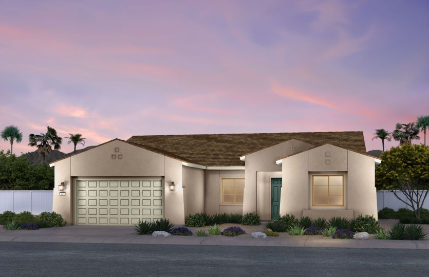 Serenity Modern Spanish Elevation (A)