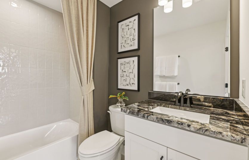 Optional Bath 3 for Bedroom 3