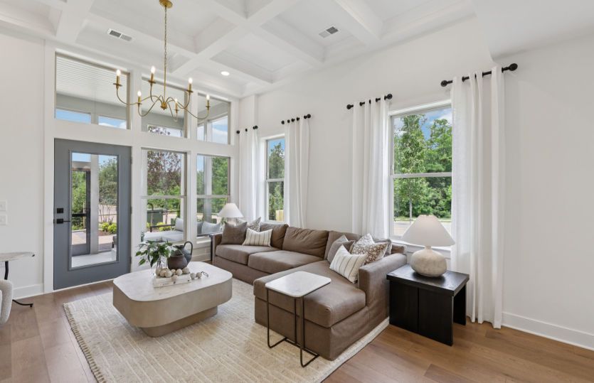 Gathering Room with Access to the Optional Screened In Porch