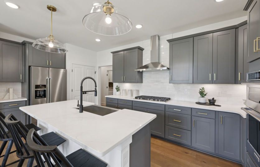 Optional Gourmet Kitchen Features Stainless Steel Appliances
