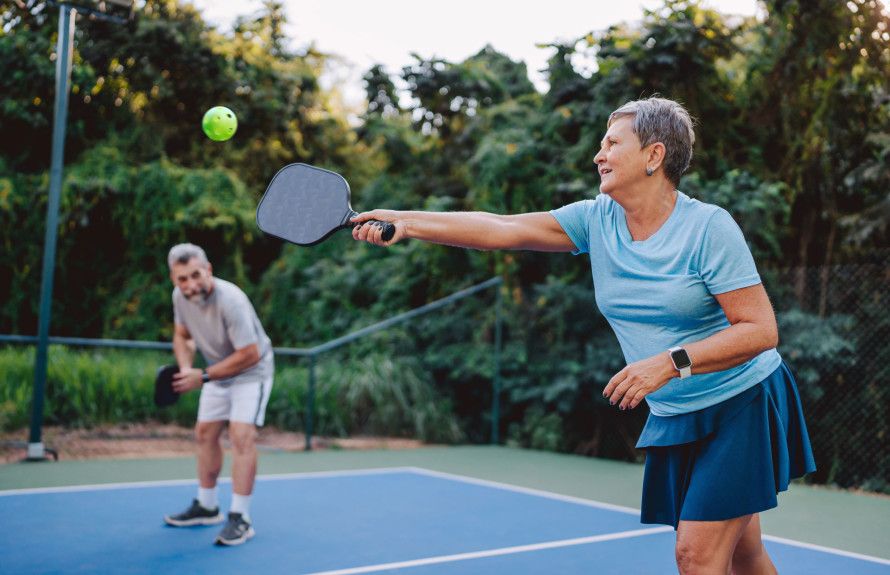 Meet for a game of Pickleball