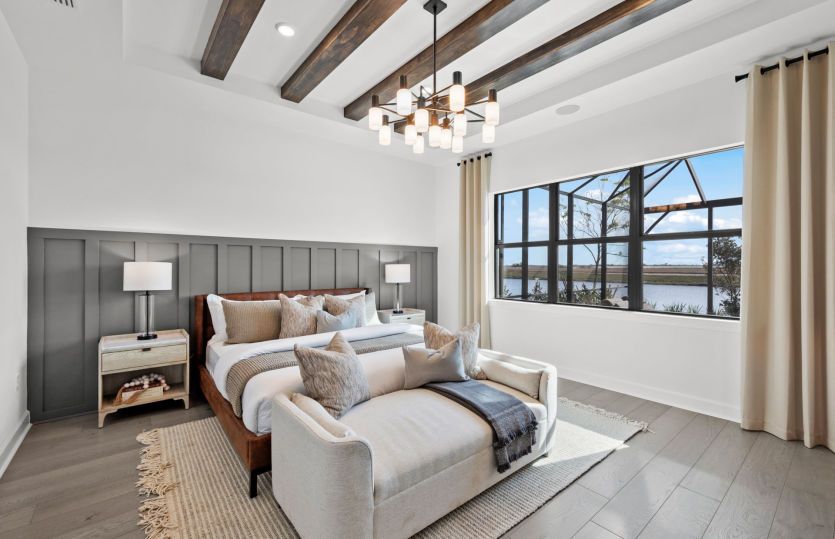 Enjoy a quiet retreat in this ideal owner's suite | Model Representation