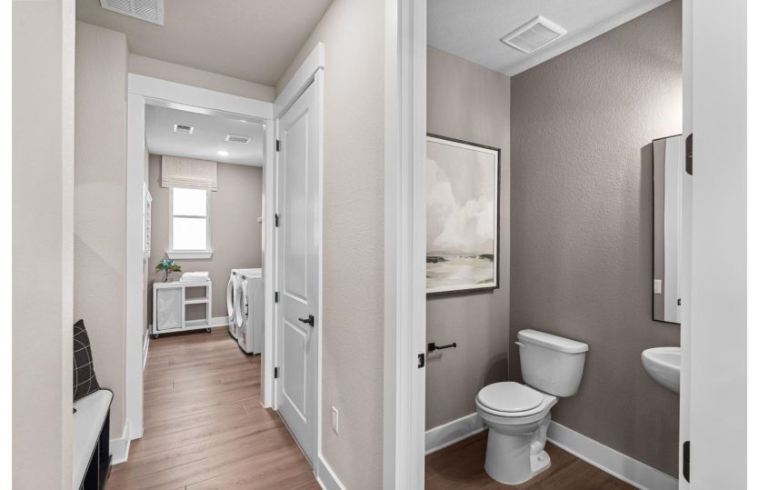 Additional Bath & Laundry Room