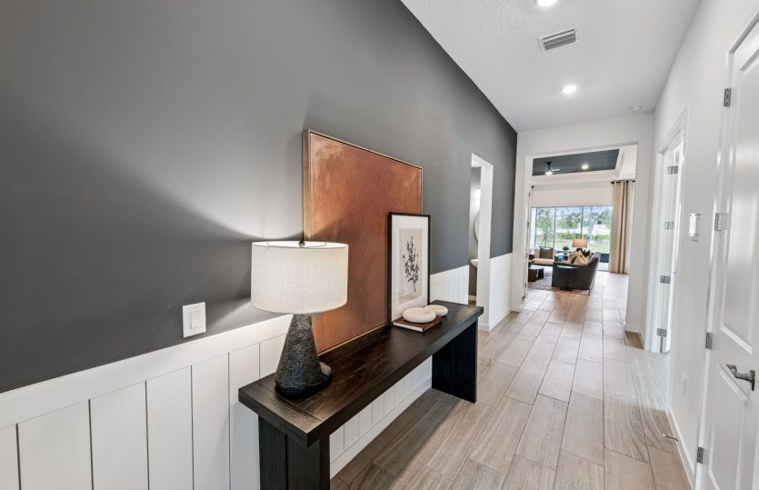 Welcoming Foyer with Natural Light