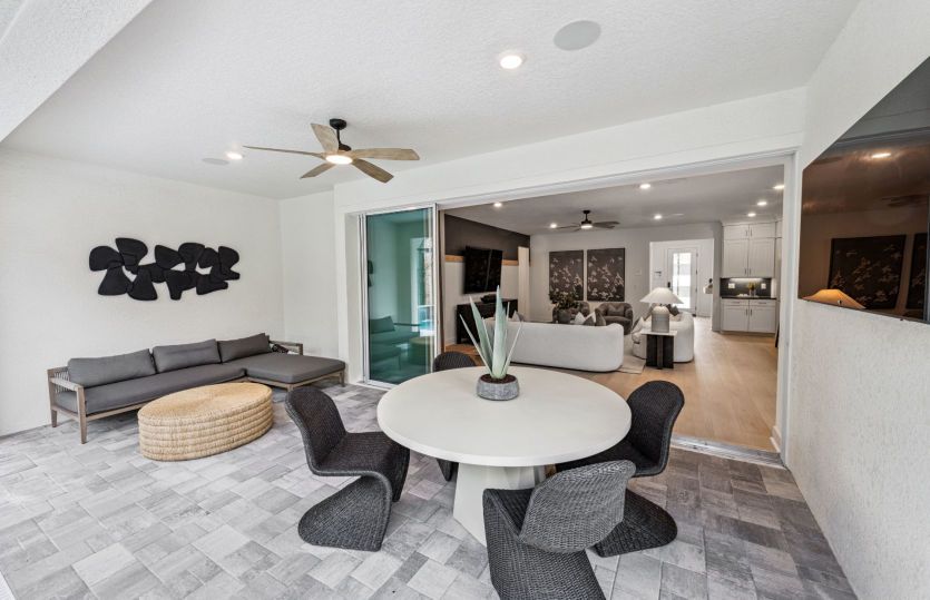 Covered Lanai for Year-Round Enjoyment