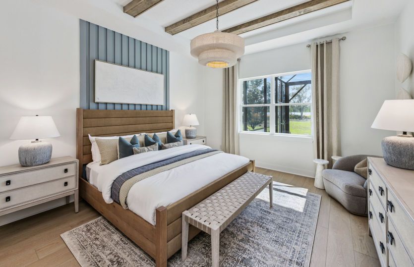 Luxurious Owner's Suite Featuring Upscale Finishes and Serene Comfort