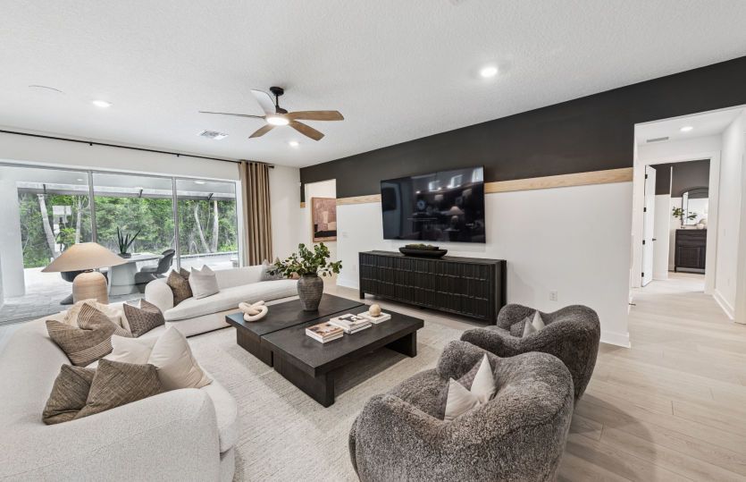 Gathering Room Designed for Luxurious Living