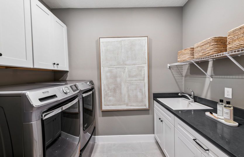 Upgraded Laundry Room Designed for Everyday Efficiency