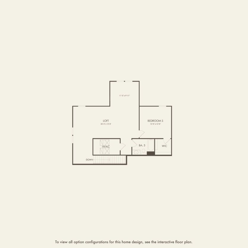 Second Floor 3 br / 3 ba