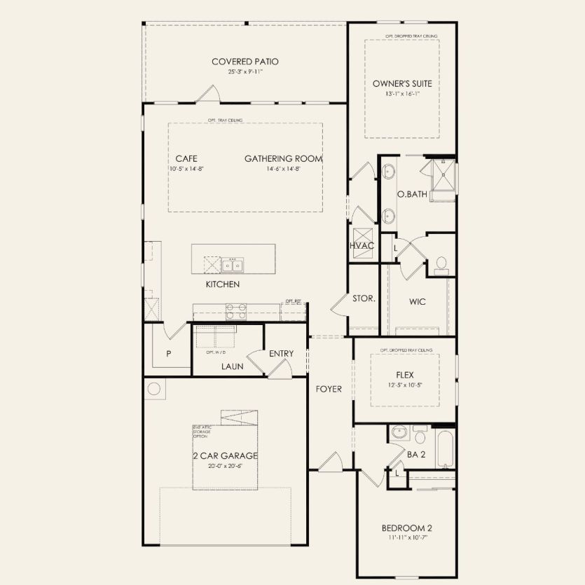 First Floor 2 br / 2 ba