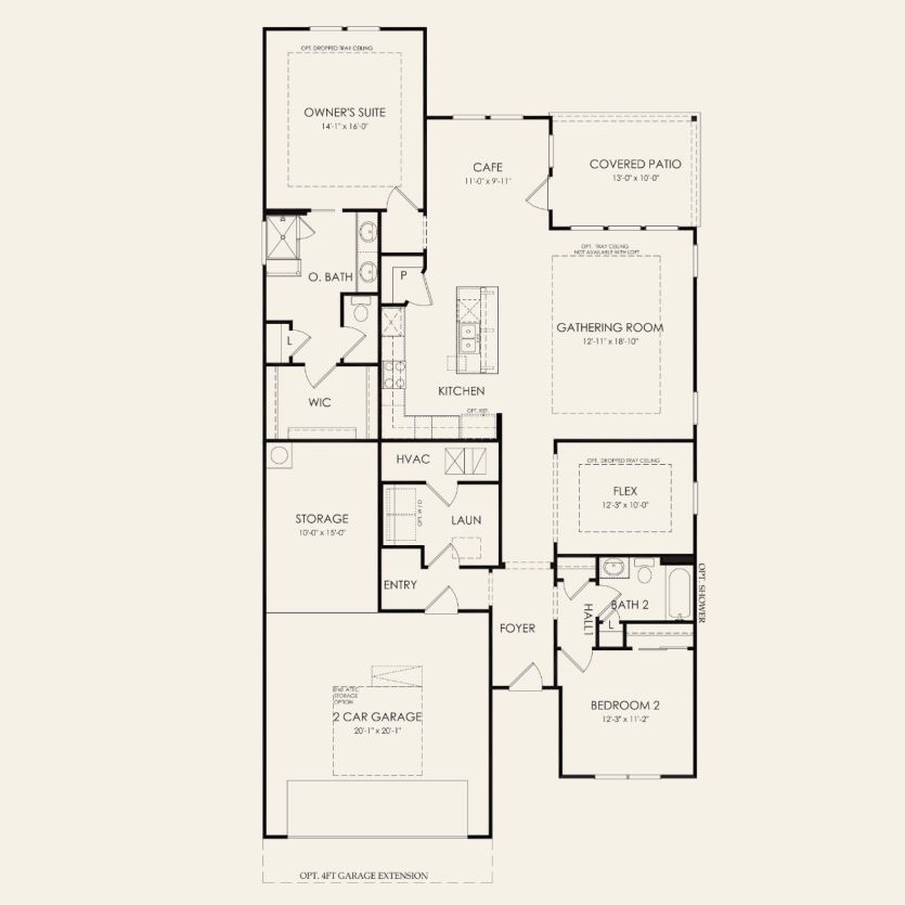 First Floor 2 br / 2 ba