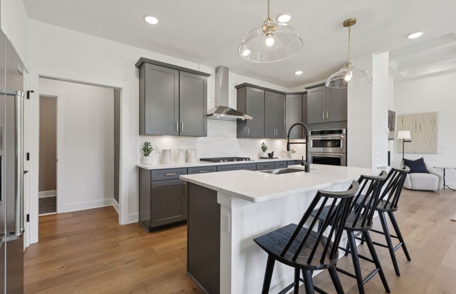 Optional Gourmet Kitchen Features a Sizable Island