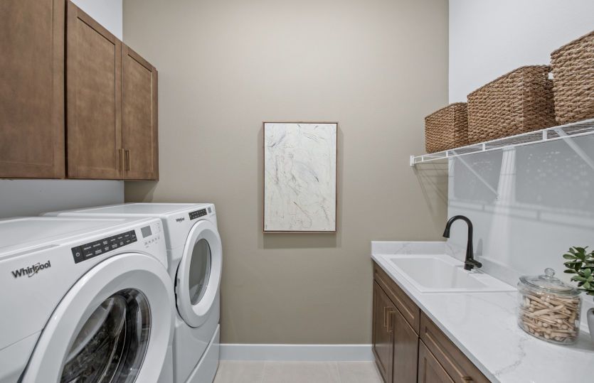 Upgraded Laundry Room