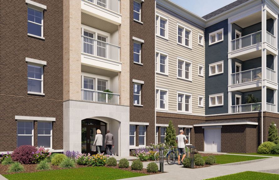 Welcoming Exterior Entrance