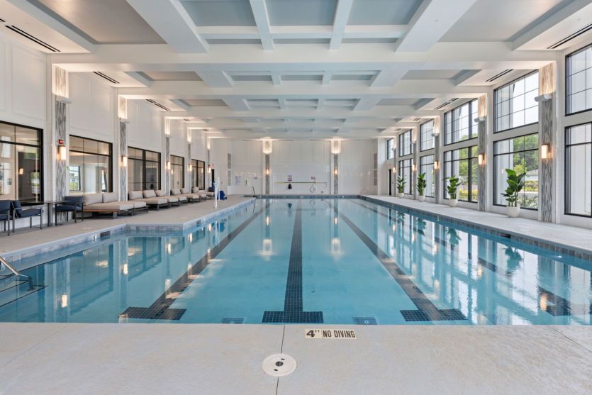 Indoor Pool for Swimming or just Relaxing Poolside