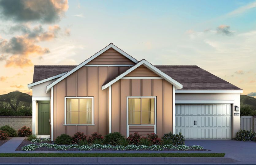 Plan 1 Farmhouse Elevation (B)