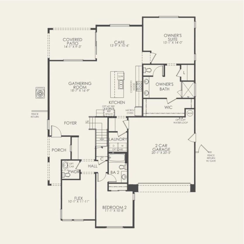 First Floor 3 br / 3.5 ba