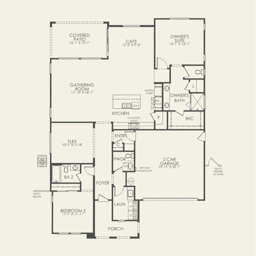 First Floor 2 br / 2.5 ba